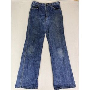 Vintage Blue Mountain Jeans Made in USA 100% Cotton Men's 30x32‎ Distressed